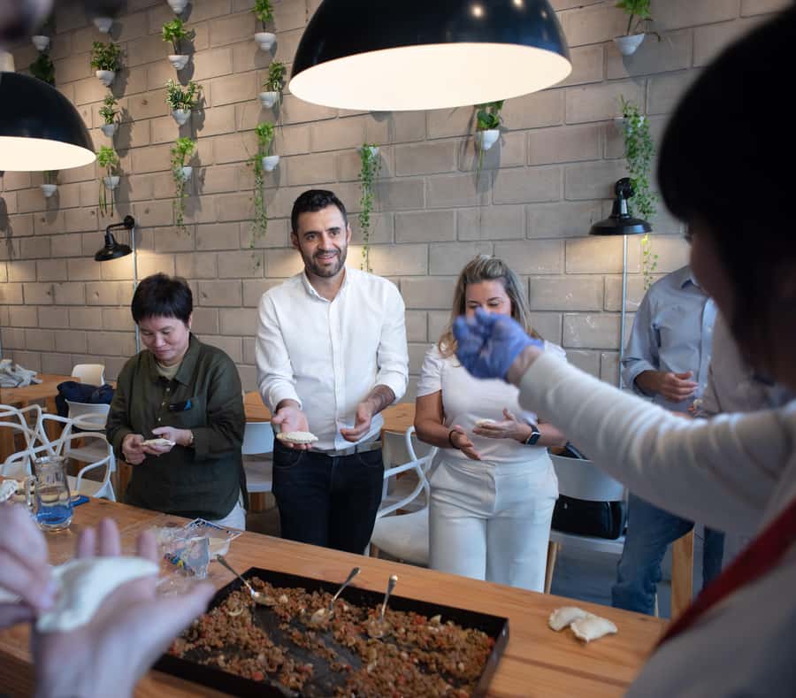 Premium Empanadas Cooking Class & Wine Tasting Experience - Preparing empanadas from the dough up