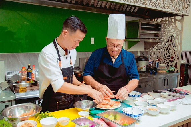 Private cooking class tour with Master Chef - The organic garden and Thang’s home kitchen