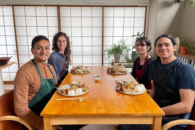Private Guided Traditional Buddhist Cooking in Japan - A seven-dish meal with plenty of variety