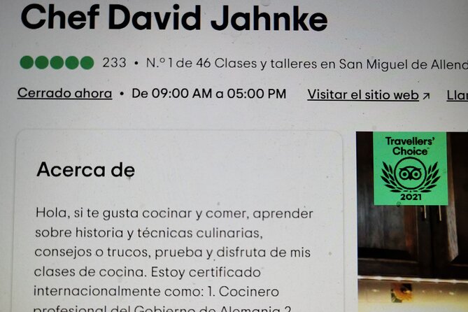 Private Mexican Cooking Class with Licensed Chef - Buñuelos, piloncillo, and a proper finish