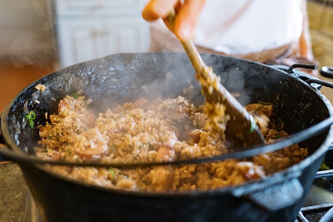 Private New Orleans Cajun Cooking Class with a Local Courtland - Lunch or dinner, with about three hours to spare
