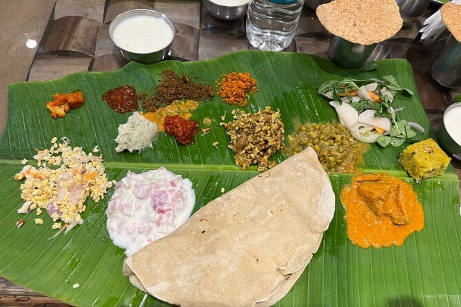 Private South Indian Cooking Class in Bangalore with a Local - Sitting down to eat what you prepared