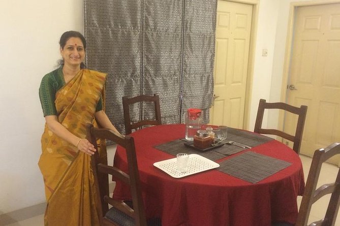 Private South Indian Tamil Cooking Class in Chennai with Srividya - Entering Srividya’s Chennai kitchen