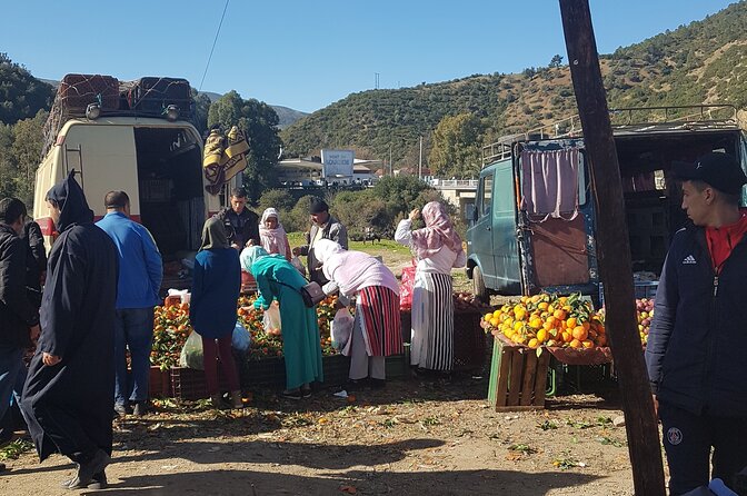 Private Tagine Cooking Class in Chefchaouen with Lunch - Sitting down to the lunch you helped make