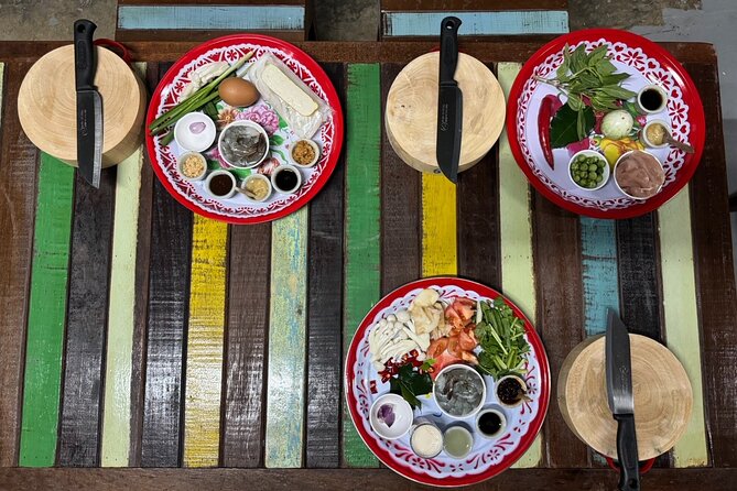 Private Thai Cooking Class with Spices Hands On Bangkok - Mango sticky rice and the final plate