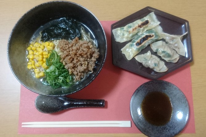 Ramen and Gyoza Cooking Class in Osaka - Starting with ramen noodles, soup, and toppings