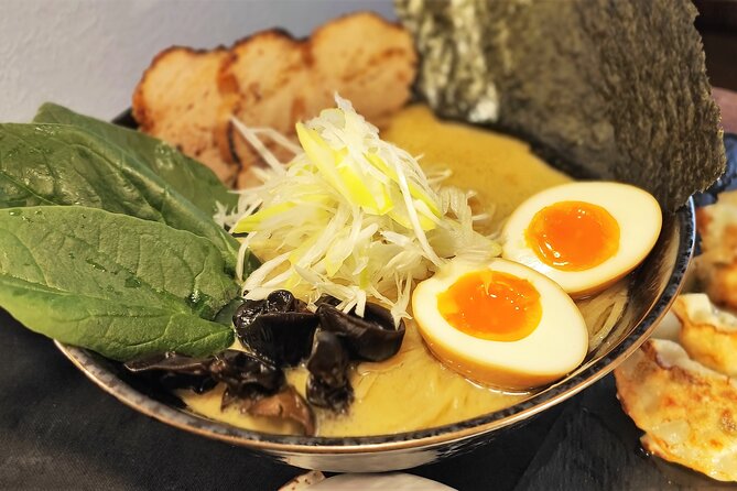Ramen & Dumpling Cooking in Tokyo with Chef/Vegan possible - A small class with room for real instruction