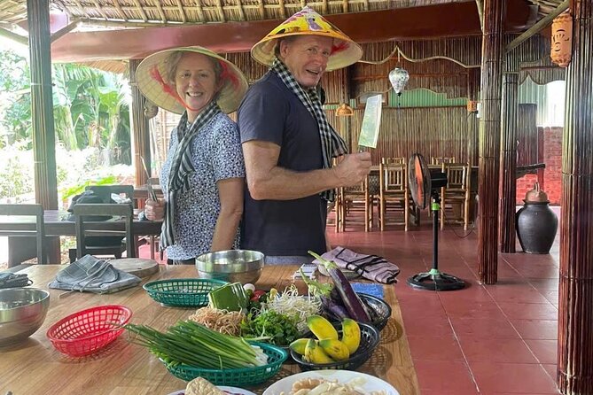 RICE PAPER Noodle Making Experience & Hoi An Cooking Class Class - Timing, pickup, and what to expect on the day