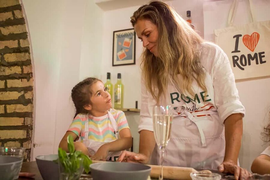 Rome 2-in-1: Pizza & Tiramisu Cooking MasterClass - Making pizza from dough to oven