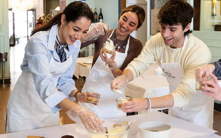 Rome: 3-in-1 Fettuccine, Ravioli, and Tiramisu Cooking Class - Making pasta dough from scratch