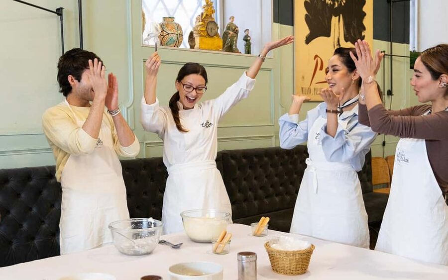 Rome: 3-in-1 Fettuccine, Ravioli, and Tiramisu Cooking Class - Group size, pace, and comfort