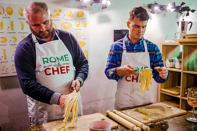 Rome Cooking Class 2-in-1: Make Fresh Pasta and Tiramisu Together - Two Roman Sauces: Cacio e Pepe or Carbonara
