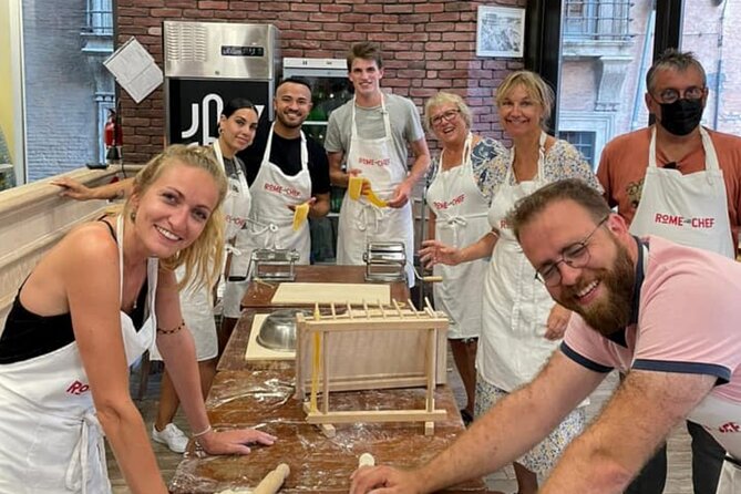 Rome Cooking Class 2-in-1: Make Fresh Pasta and Tiramisu Together - Starting With Prosecco and Tiramisu