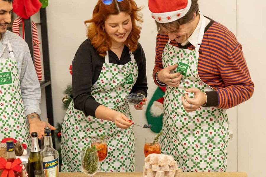 Rome Cooking Class: Make Pasta and 3 Spritz Cocktails - The class at a glance