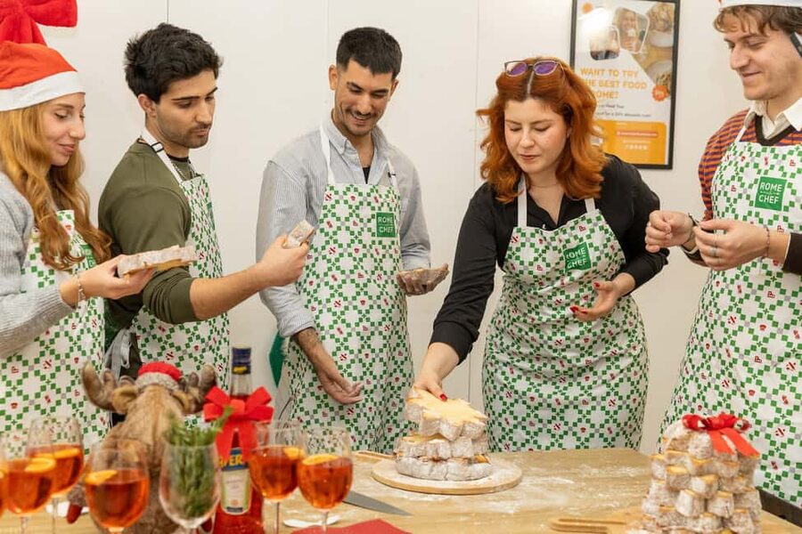 Rome Cooking Class: Make Pasta and 3 Spritz Cocktails - Carbonara or cacio e pepe?