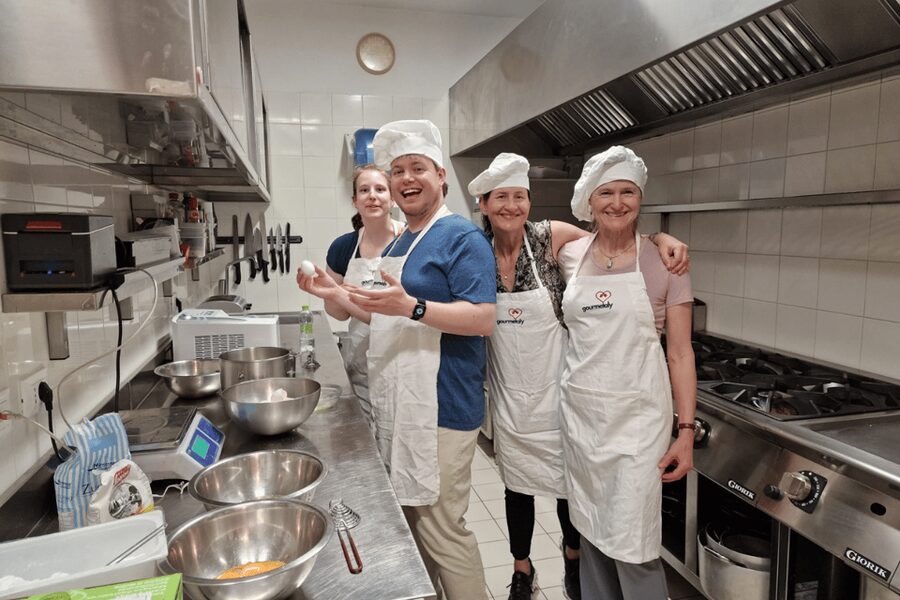 Rome cooking: Gelato & Tiramisu with savoiardi Baking class - The sorbet lesson adds a useful second skill