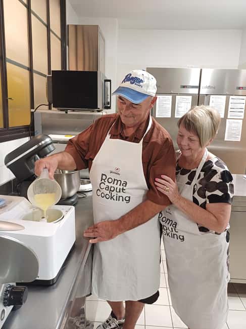 Rome cooking: Gelato & Tiramisu with savoiardi Baking class - Baking savoiardi from the beginning