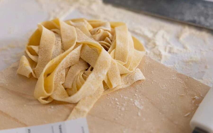Rome: Enjoy Spritz and Pasta Making in Piazza Navona - Making Fettuccine and Maltagliati by hand