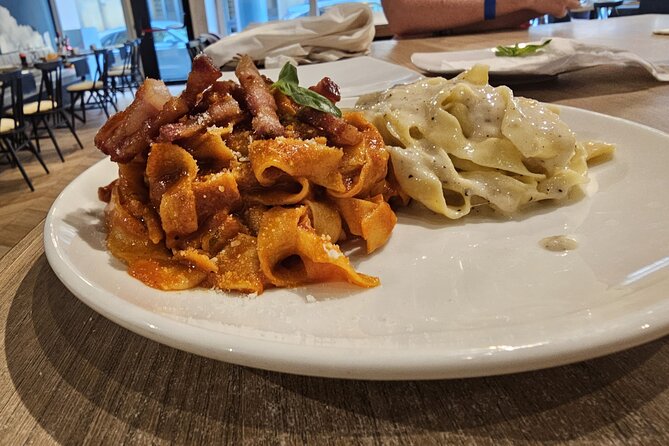 Rome: Hands-on Fettuccine, Ravioli & Tiramisu Cooking Class - Building tiramisu with mascarpone and espresso