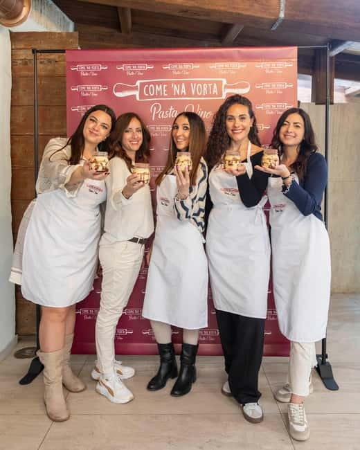 Rome & Milan: Cooking class & wine pairing at Come Na Vorta - Key points to know before booking