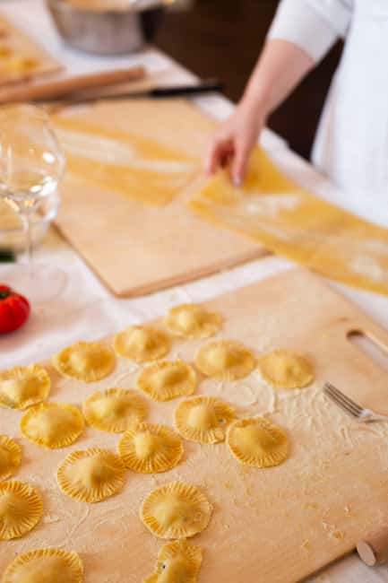 Rome: pasta and tiramisu cooking class in the city center - Shaping fettuccine, tagliatelle, and tagliolini