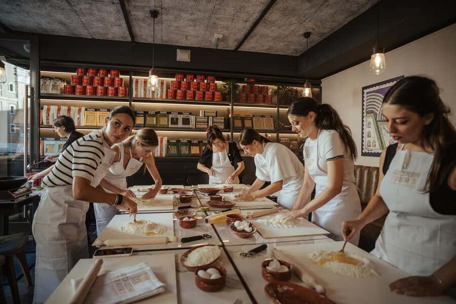 Rome: Pasta and Tiramisu Cooking Class with Spritz and Wine - A Roman cooking class near Piazza Navona