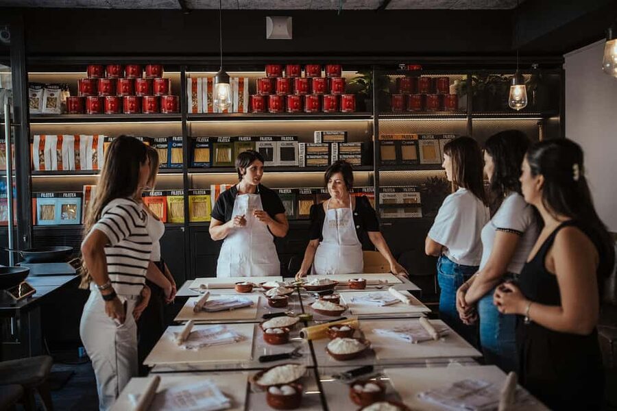 Rome: Pasta and Tiramisu Cooking Class with Spritz and Wine - Preparing tiramisu with pasteurized eggs
