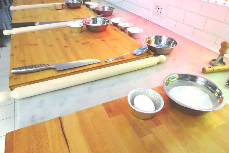 Rome: Pasta Cooking Class in a Professional Pasta Laboratory - Eating your own pasta with wine