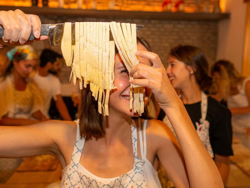 Rome: Pasta Cooking Class with Spritz Cocktails - Practical details for planning your evening