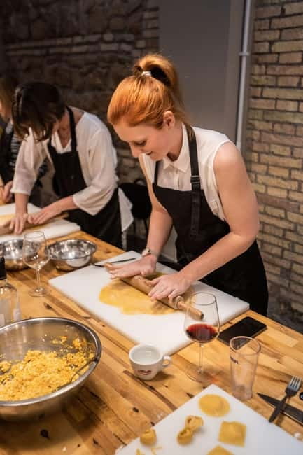 Rome: Pasta Cooking Class with Wine, Coffee, and Limoncello - Starting at YellowSquare Rome