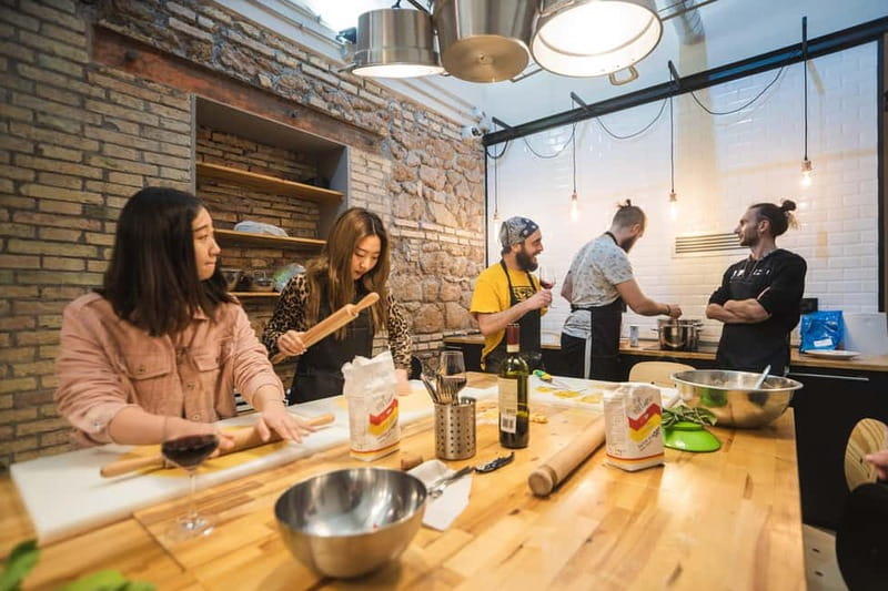 Rome: Pasta Cooking Class with Wine, Coffee, and Limoncello - The value of $50 per person