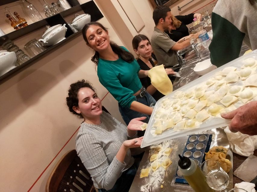 Rome: Pasta Making Class with Tiramisu & Wine PRIVATE OPTION - Key points at a glance