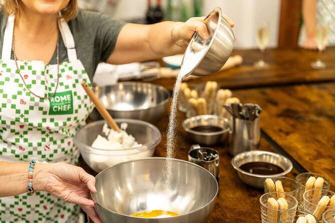 Rome: Pizza and Tiramisu Cooking Class Near the Colosseum - Mixing, shaping, and topping the pizza