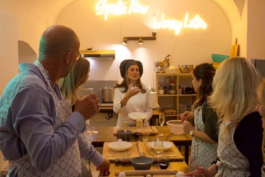 Rome: Tiramisu and Pasta Cooking Class near the Colosseum - What the three-hour class is really like