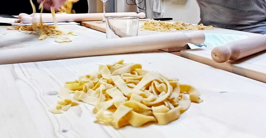 San Gimignano: "Hands in dough" Cooking Class with Lunch - A Small Kitchen With Room to Cook