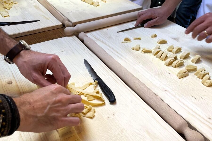 San Gimignano: "Hands in dough" Cooking Class with Lunch - Four Wines, Four Different Roles at Lunch