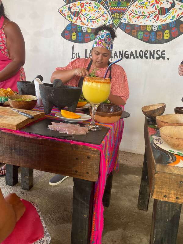 San José del Cabo:Cooking Class +Margaritas & Mezcal tasting - Ceviche with fish and shrimp