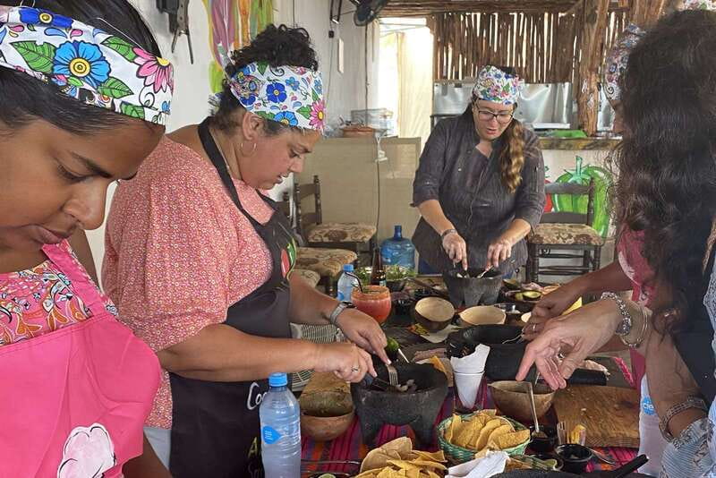 San José town : Cooking class,mexican Empanadas y antojitos - The margarita tasting: five flavors to try