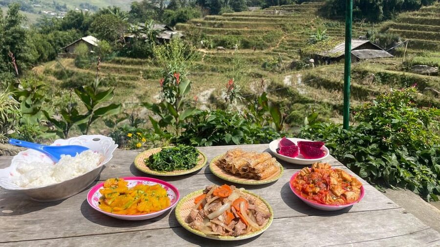 Sapa: Local Hmong Cooking Class - Chicken and pork prepared the local way