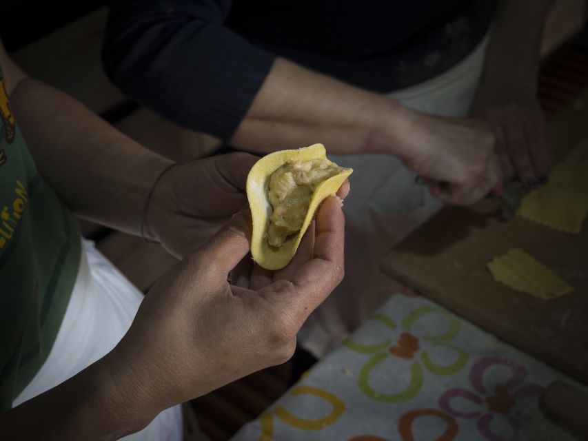 Sardinia Cooking Class: Fresh Handmade Pasta - Folding culurgiones with their distinctive seal