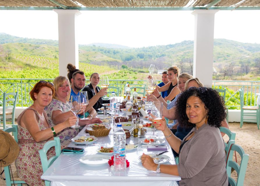 Savor Rhodes: 11-Dish Wine Pairing and Cooking Adventure - Leaving Rhodes for a family winery