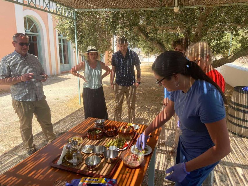Savor Rhodes: 11-Dish Wine Pairing and Cooking Adventure - How the four hours are likely to feel