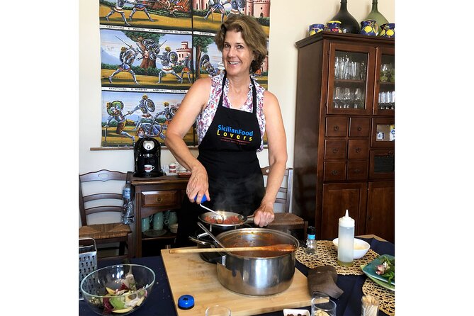 Sea Villa Cefalù: Hands-on 4-Course Pasta Cooking Class & Wine - Preparing seven parts of a Sicilian meal