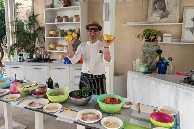 Seaview Cooking Class & Taormina local flavors with Chef Mimmo - Starting at Via Luigi Pirandello in Taormina
