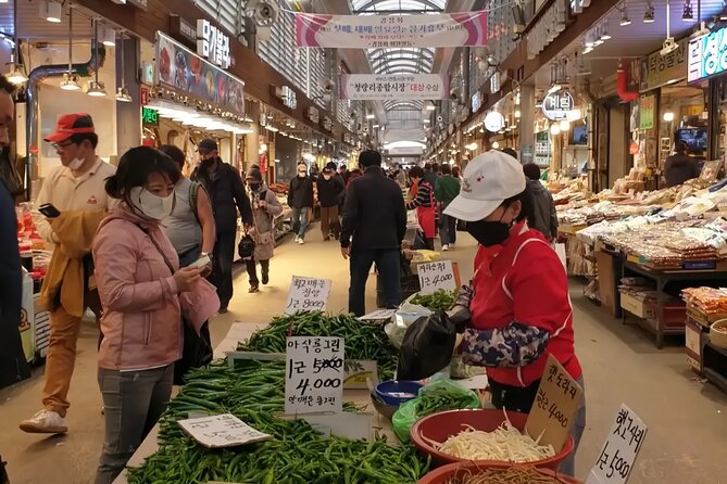 Seoul: Temple Vegan Cooking Class & Oriental Medicine Tour - Street food, snacks, and small tastes