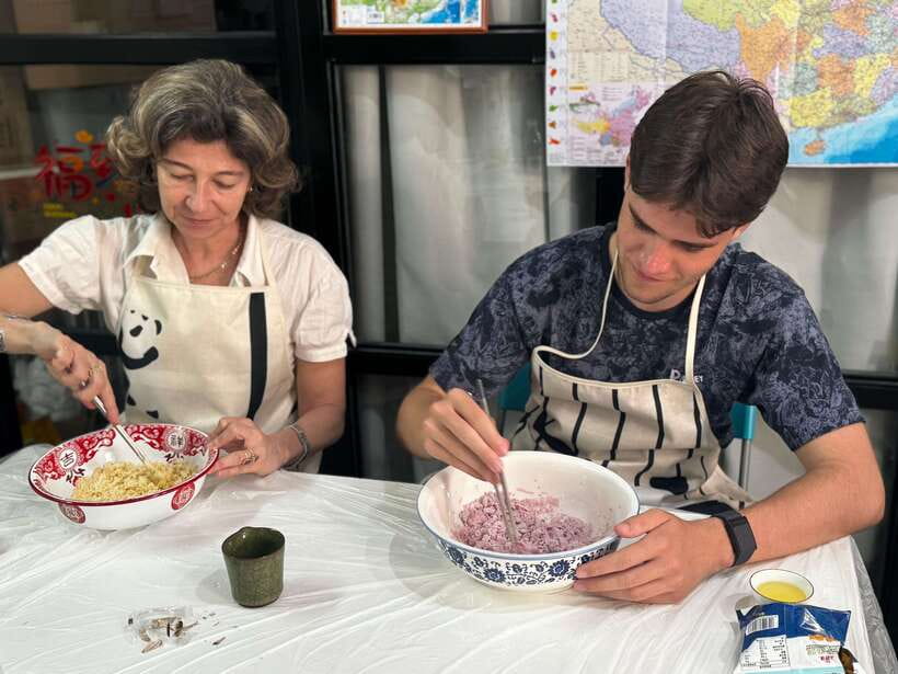 Shanghai-Cooking Dumpling & Meal in Local Family-w/Vegan - Bonnie’s Shanghai advice after the meal