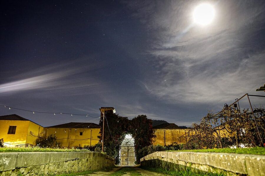 Sicilian cooking class in the historic baglio Florio Adamo - Arriving at the former Florio factory