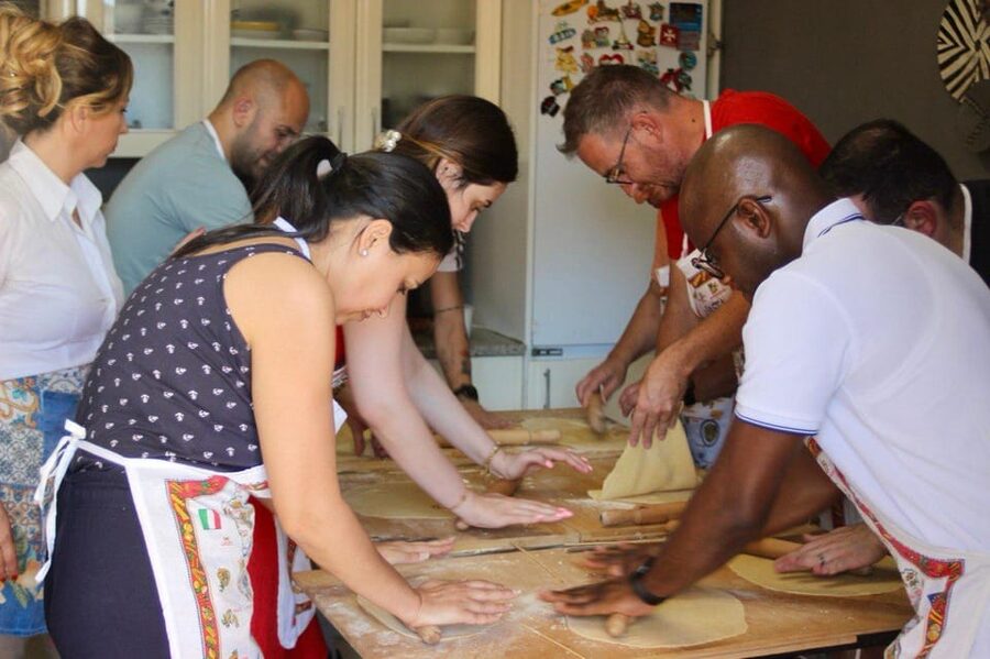 Sicilian Cooking Class with Greek Theatre View - The meal afterward is part of the lesson