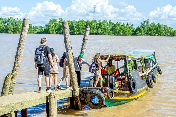 Small-group 2-Day Mekong Delta: Floating market, Cooking Class... - My Tho sets the tone with pagodas and river scenery
