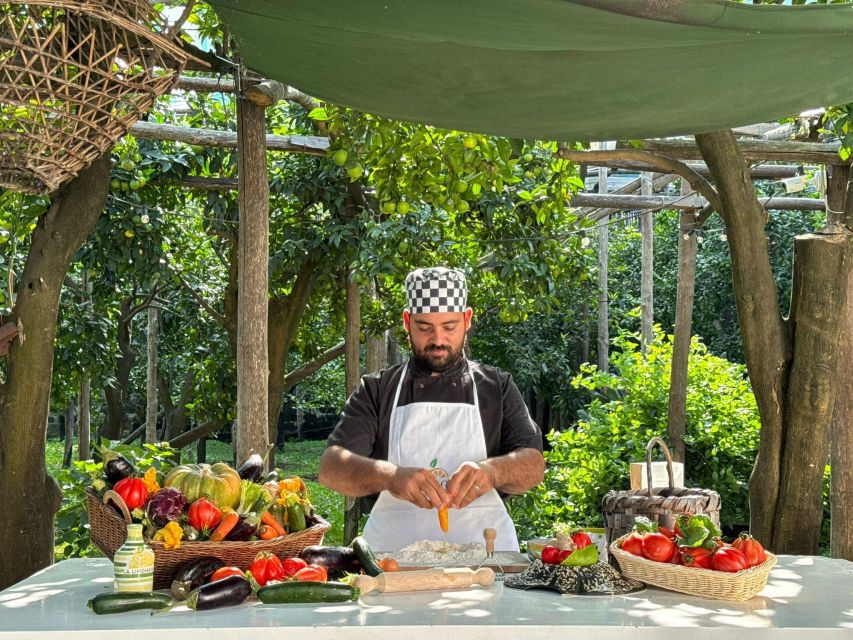 Sorrento: Authentic Italian Cooking Class in a Citrus Grove - Heat, pace, and group size